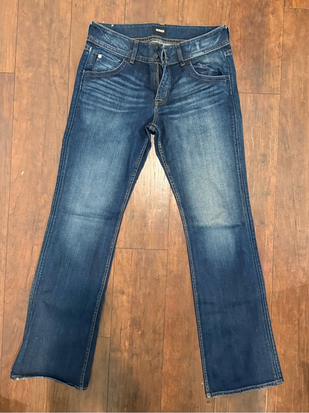 Hudson Jeans Women's Dark Blue Flare Jeans